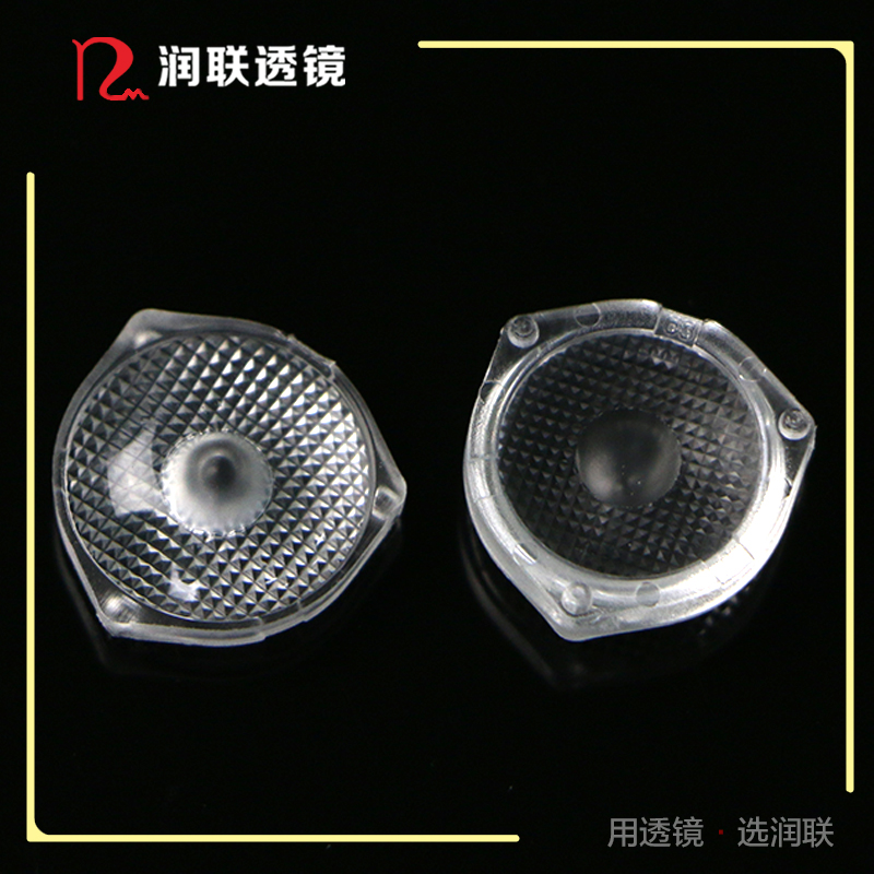 廠家直銷配2835燈珠直徑15.5mm角度170°面板燈透鏡