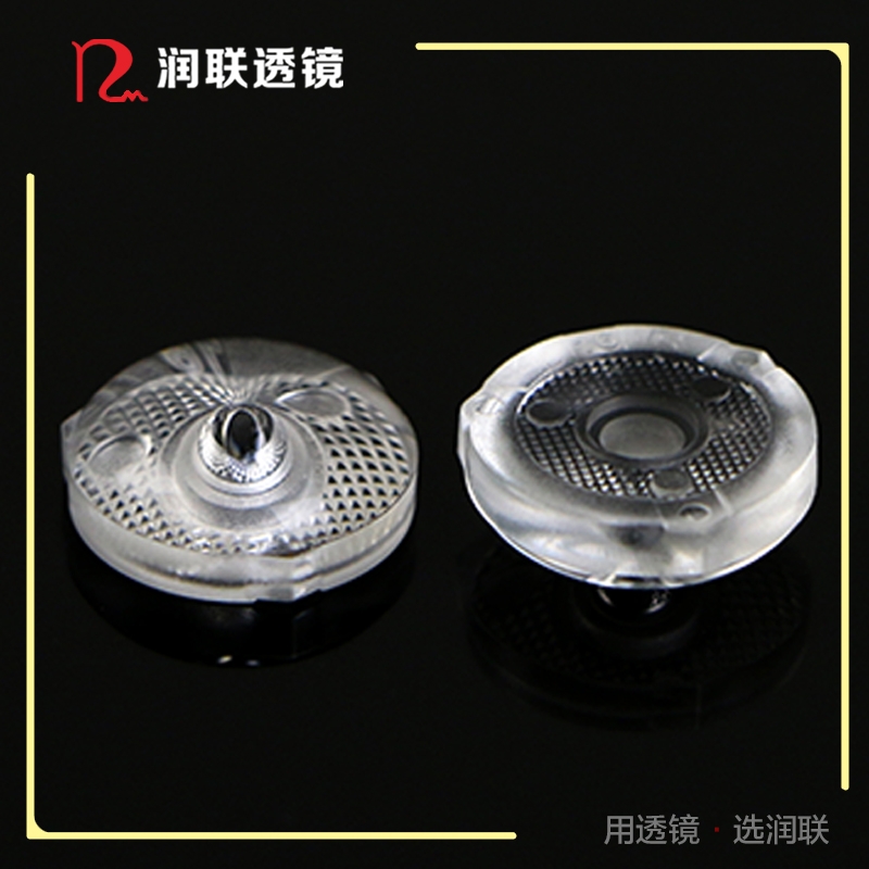廠家直銷配2835燈珠直徑13.5mm角度180°面板燈透鏡